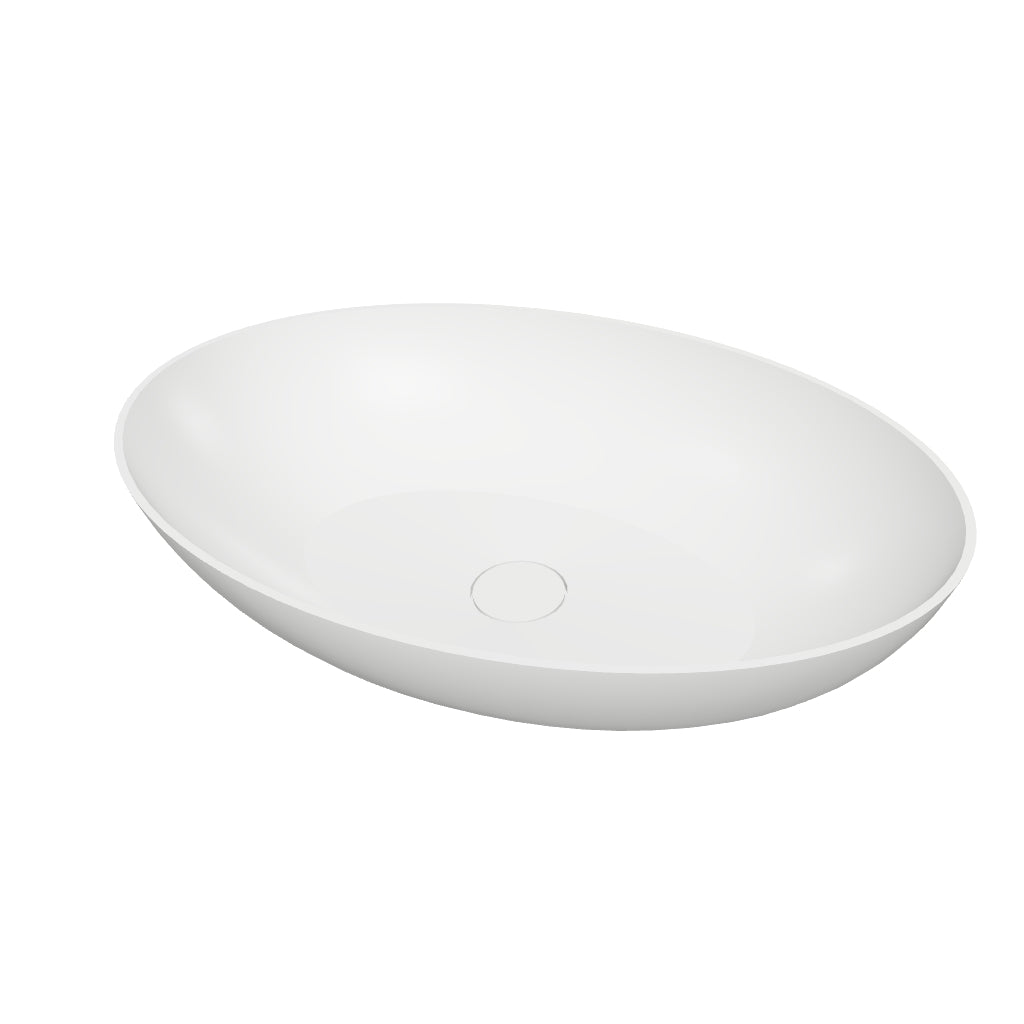 INFINITE | Super Thin Edge 60 | Overcounter Washbasin | INFINITE Solid Surfaces