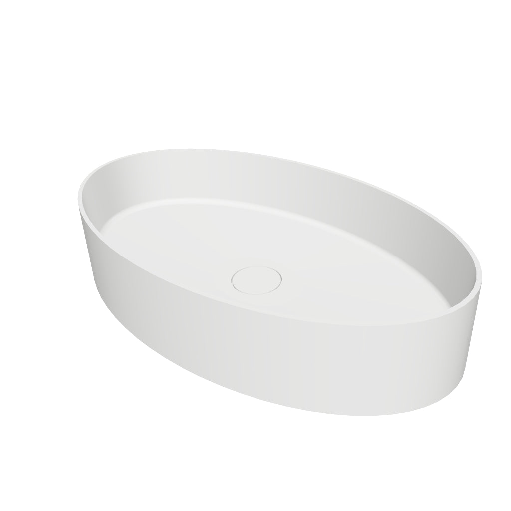 INFINITE | Super Thin Edge 60CL | Overcounter Washbasin | INFINITE Solid Surfaces