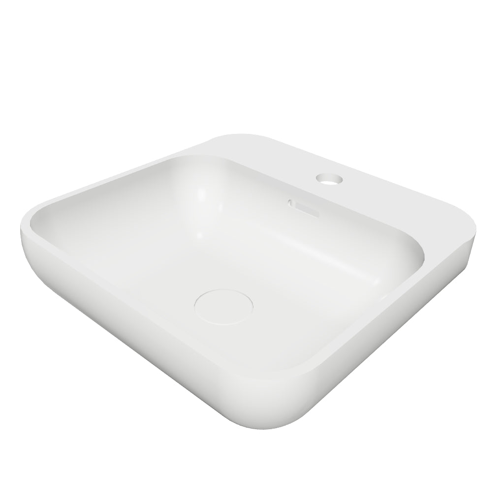 INFINITE | Niagara WM 40 | Wall Mount Washbasin | INFINITE Solid Surfaces