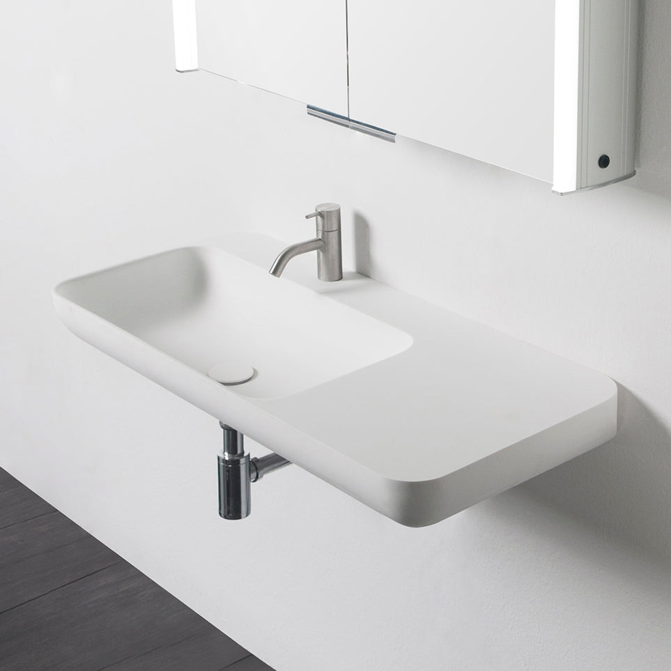 INFINITE | Niagara WM 90L | Wall Mount Washbasin | INFINITE Solid Surfaces