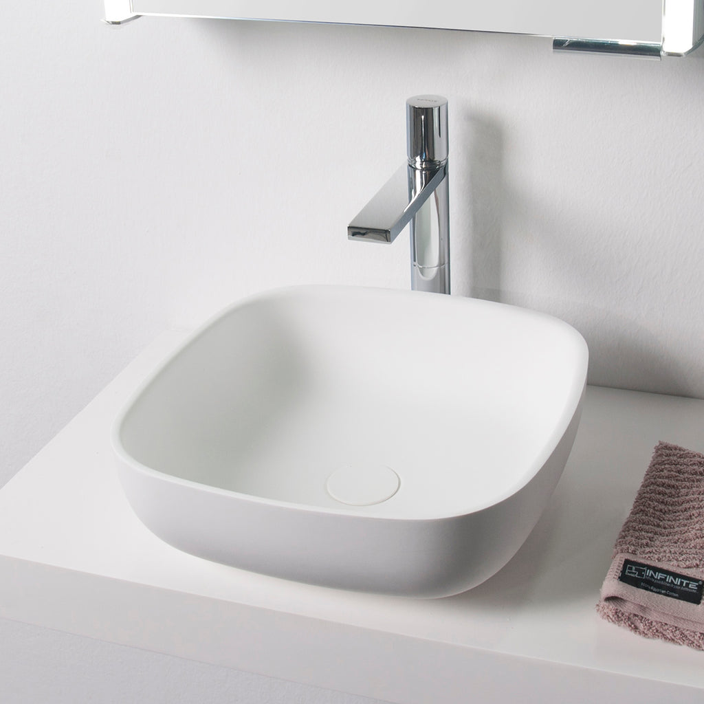 INFINITE | Niagara RR 40 | Overcounter Washbasin | INFINITE Solid Surfaces