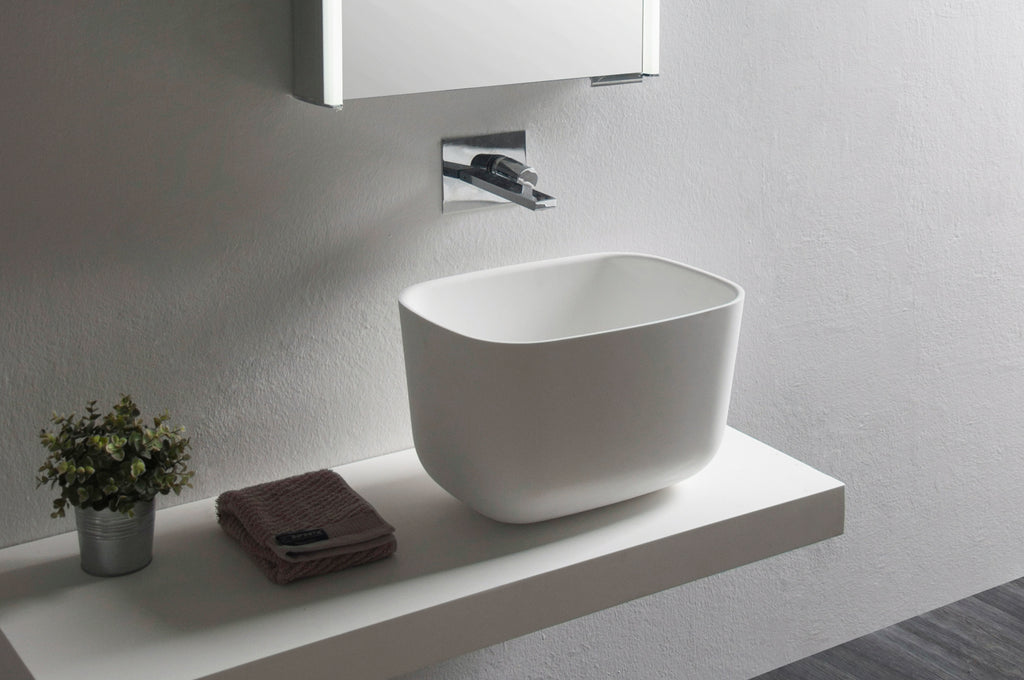 INFINITE | Niagara Laundry RR 50 | Overcounter Washbasin | INFINITE Solid Surfaces