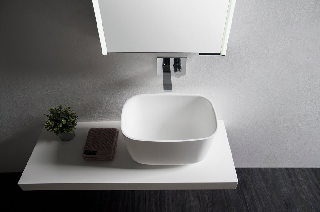 INFINITE | Niagara Laundry RR 50 | Overcounter Washbasin | INFINITE Solid Surfaces