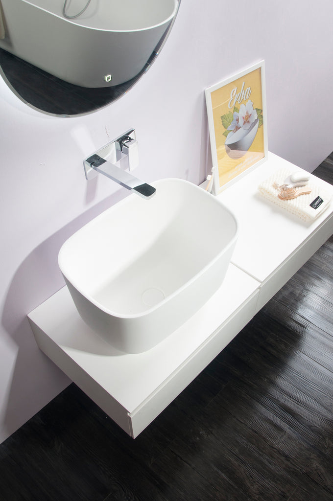 INFINITE | Niagara Laundry RR 50 | Overcounter Washbasin | INFINITE Solid Surfaces