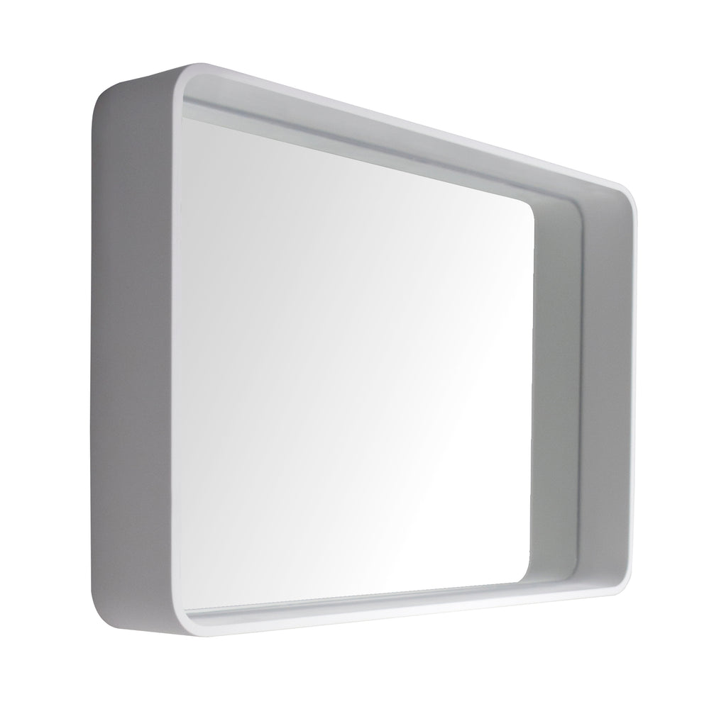 INFINITE | CIRQUE Mirror Shelf 90 | INFINITE Solid Surfaces