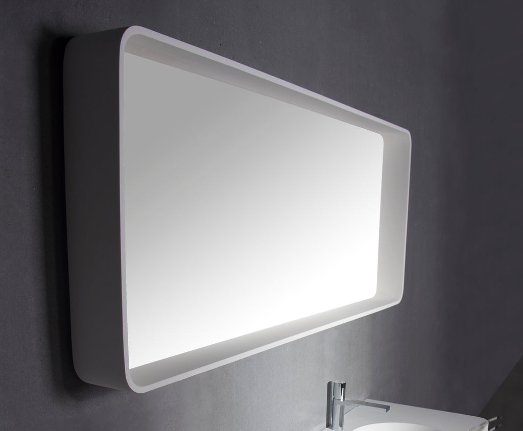 INFINITE | CIRQUE Mirror Shelf 150 | INFINITE Solid Surfaces