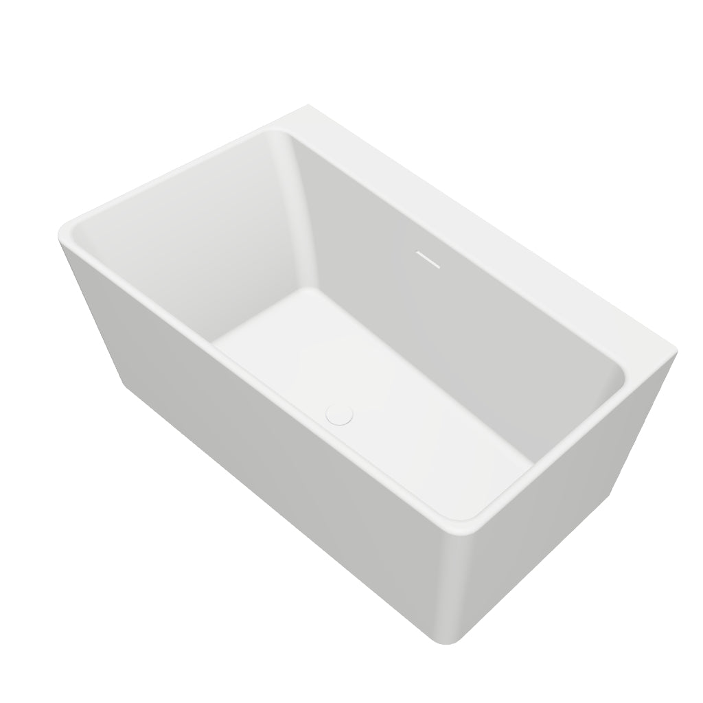 INFINITE | Venice 120R Bathtub | INFINITE Solid Surfaces