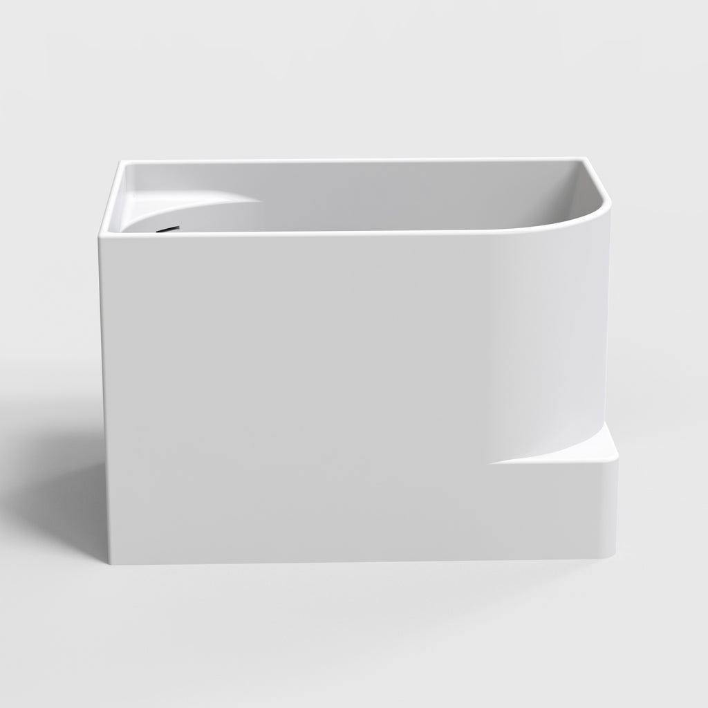 INFINITE | Rovigo 120R Bathtub | INFINITE Solid Surfaces