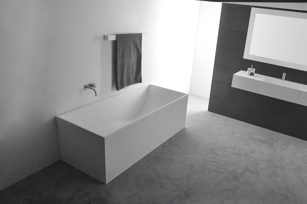 INFINITE | Lugano 180 Bathtub | INFINITE Solid Surfaces