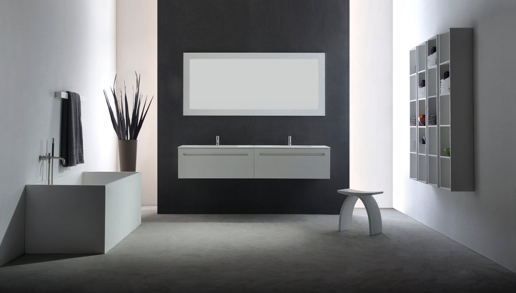 INFINITE | Lugano 180 Bathtub | INFINITE Solid Surfaces