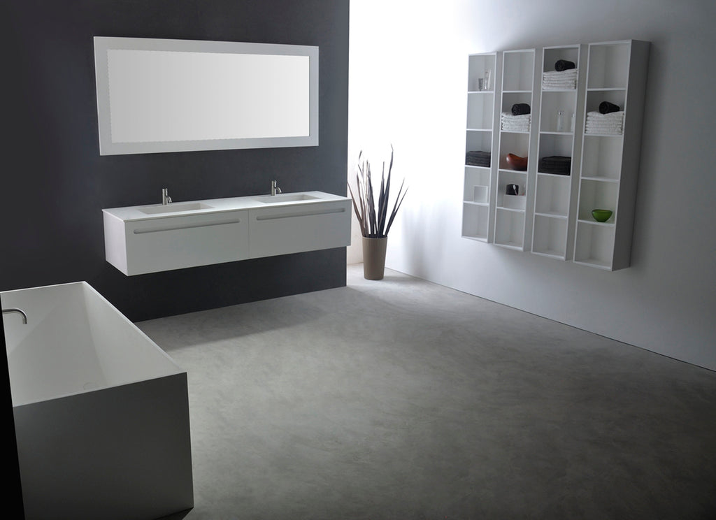 INFINITE | Lugano 180 Bathtub | INFINITE Solid Surfaces