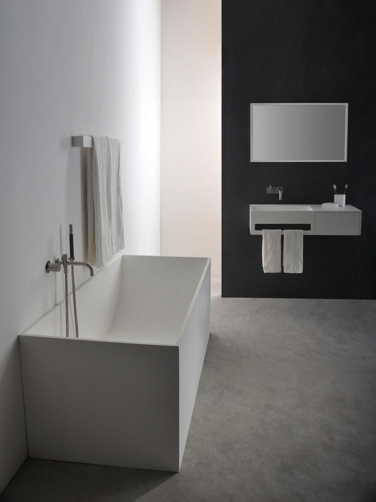 INFINITE | Lugano 180 Bathtub | INFINITE Solid Surfaces