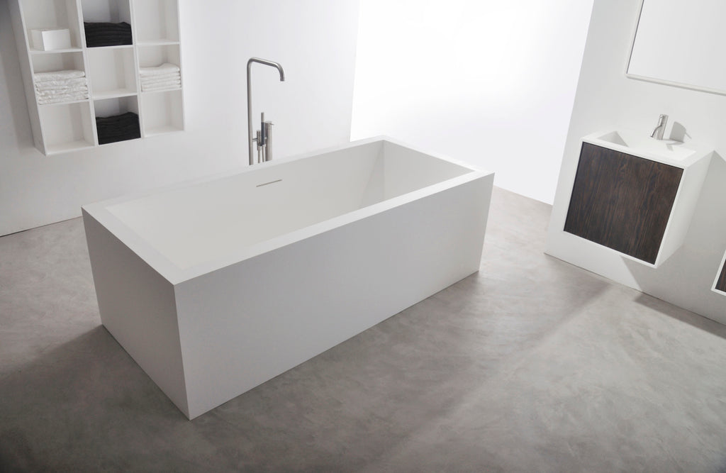 INFINITE | Ancona 180 Bathtub | INFINITE Solid Surface