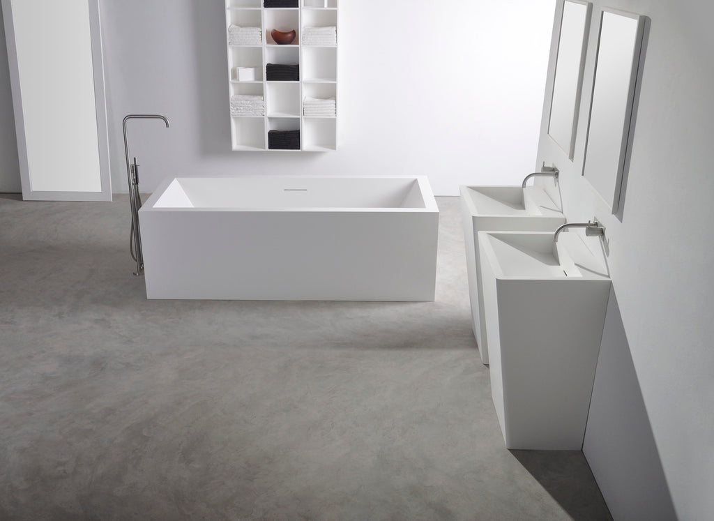 INFINITE | Ancona 180 Bathtub | INFINITE Solid Surface