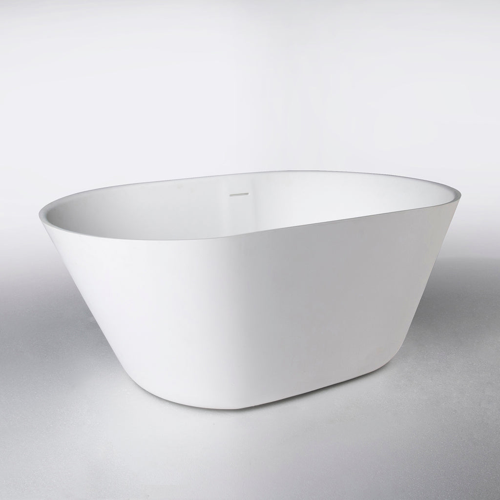 INFINITE | Niagara (Ellipse) 118 Bathtub | INFINITE Solid Surfaces