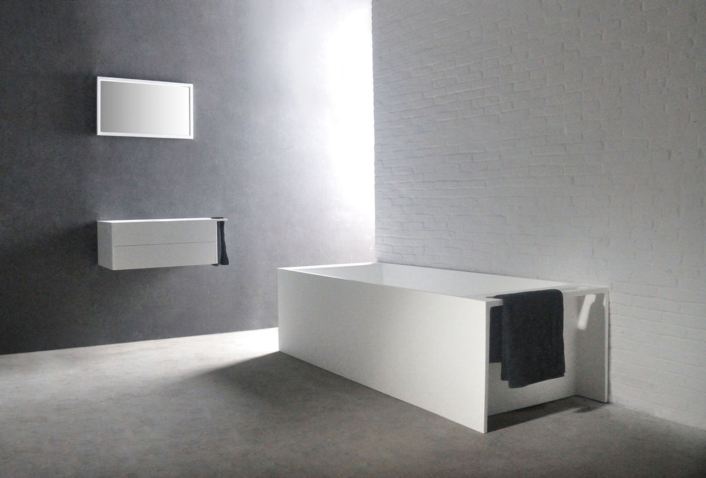 INFINITE | Christianssand 190 Bathtub | INFINITE Solid Surfaces