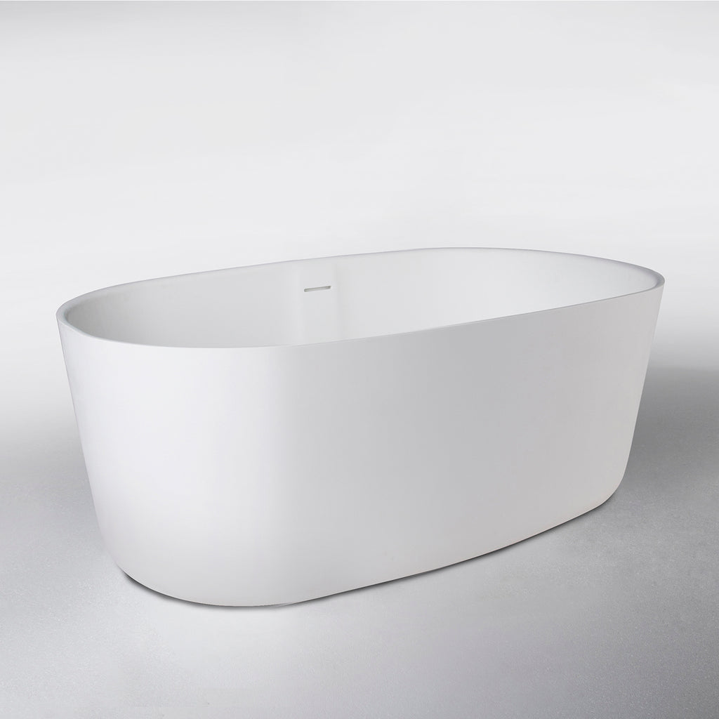 INFINITE | Niagara (Oval) 118 Bathtub | INFINITE Solid Surfaces