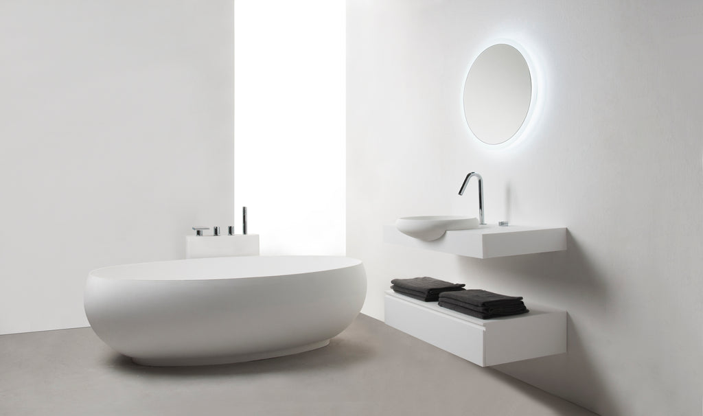 INFINITE | Ardea 170 Bathtub | INFINITE Solid Surface