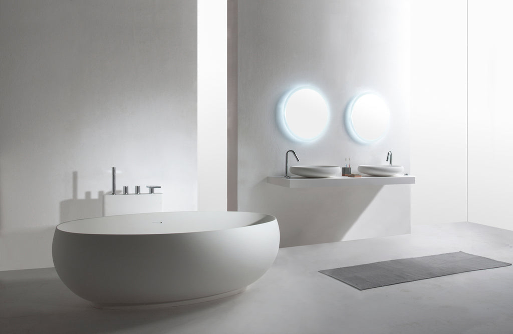 INFINITE | Ardea 170 Bathtub | INFINITE Solid Surface