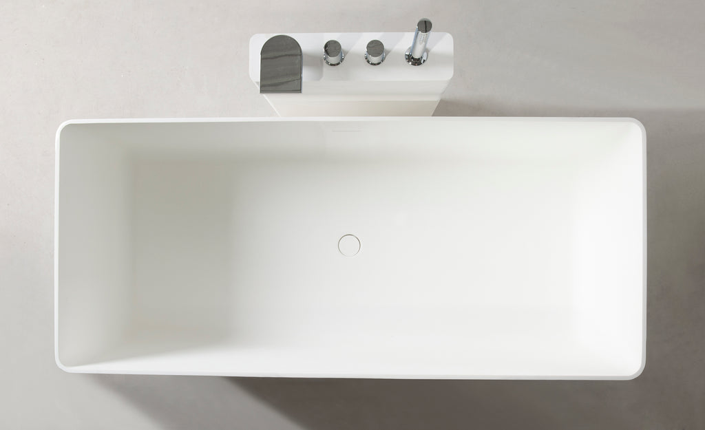 INFINITE | Cirque 160 Bathtub | INFINITE Solid Surfaces