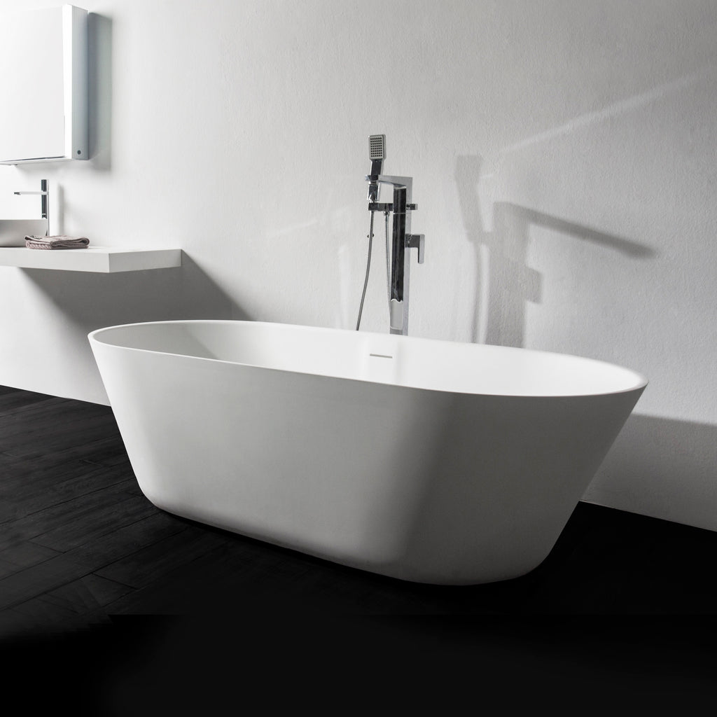 INFINITE | Niagara (Ellipse) 168 Bathtub | INFINITE Solid Surfaces