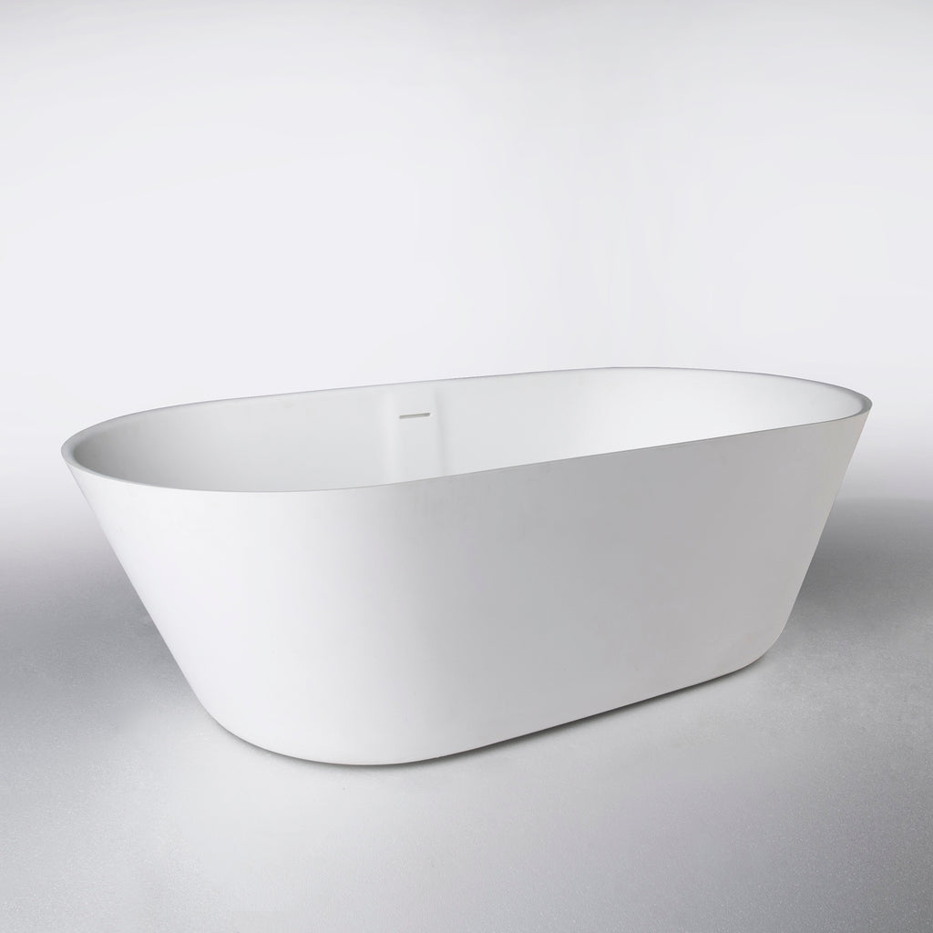 INFINITE | Niagara (Ellipse) 148 Bathtub | INFINITE Solid Surfaces