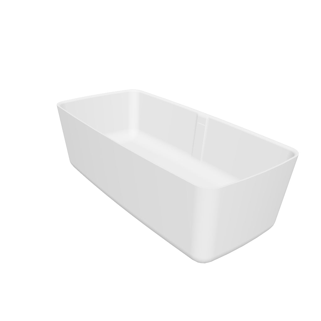 INFINITE | Niagara (Rounded Rectangle) 168 Bathtub | INFINITE Solid Surfaces