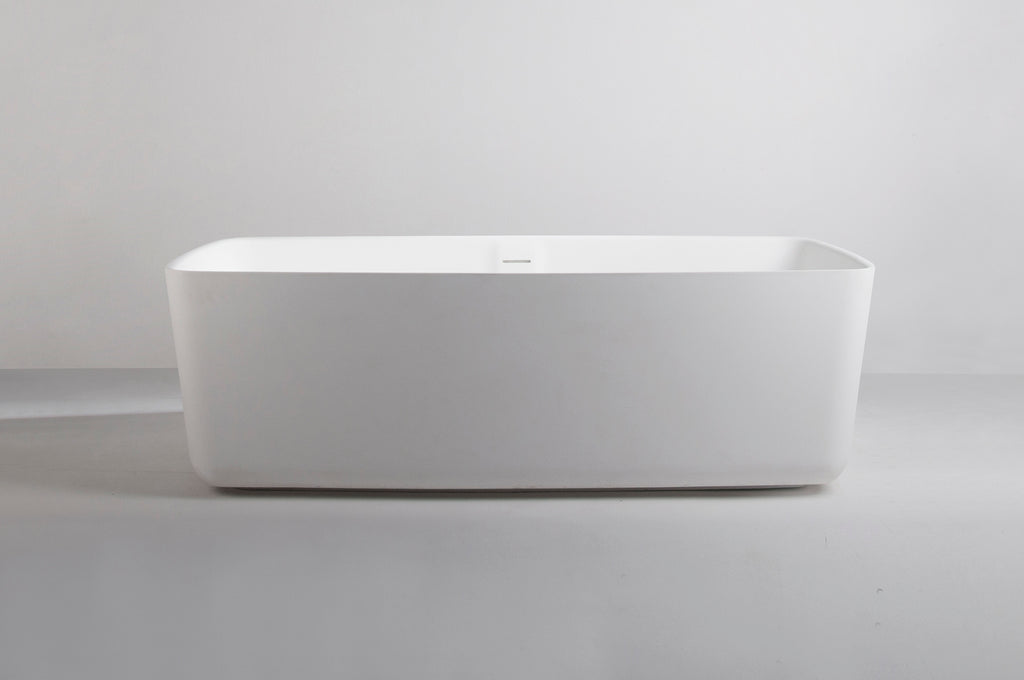 INFINITE | Niagara (Rounded Rectangle) 148 Bathtub | INFINITE Solid Surfaces