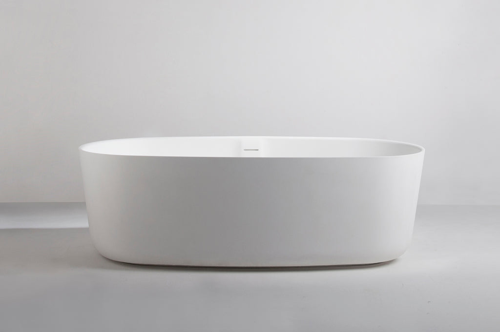 INFINITE | Niagara (Oval) 148 Bathtub | INFINITE Solid Surfaces