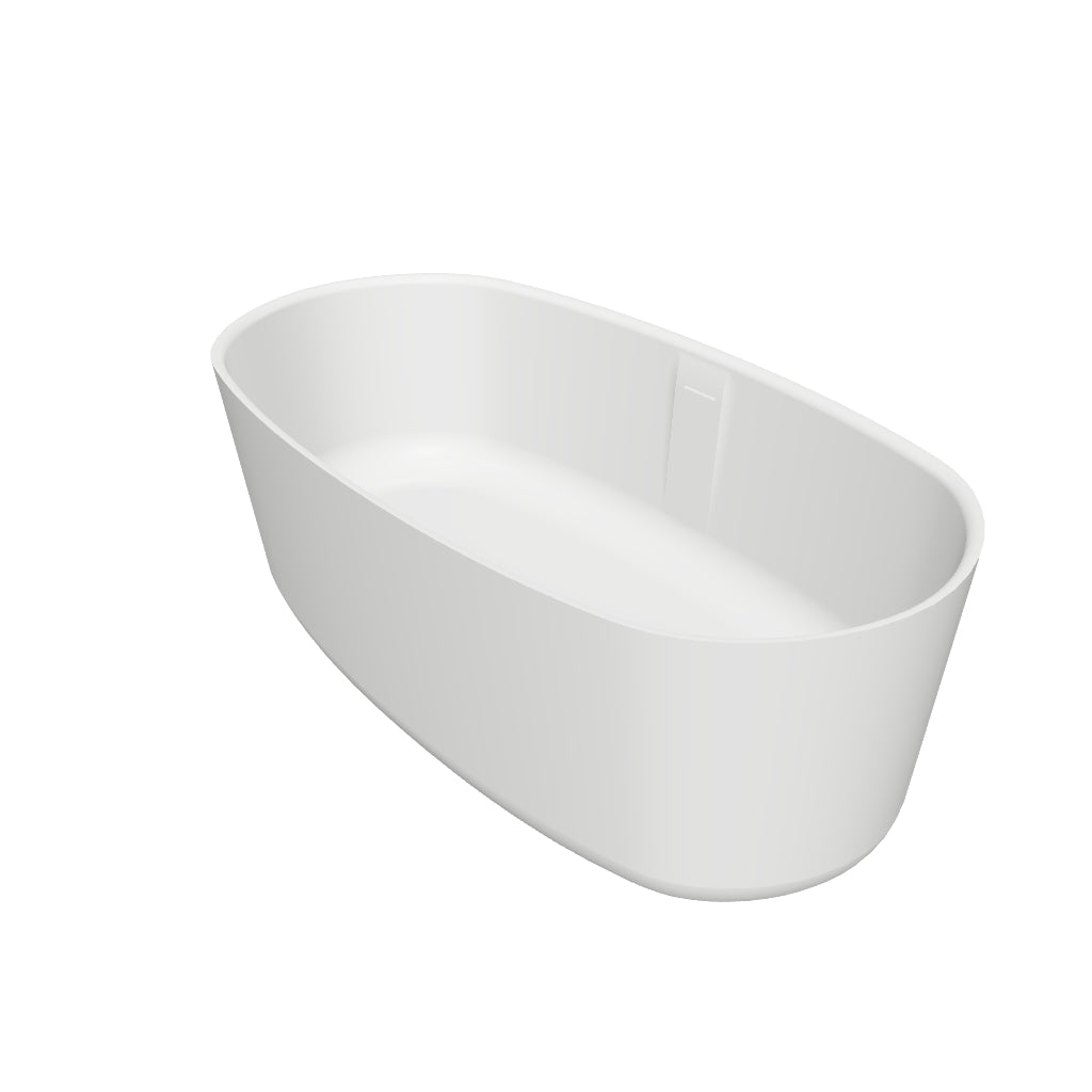 INFINITE | Niagara (Oval) 148 Bathtub | INFINITE Solid Surfaces