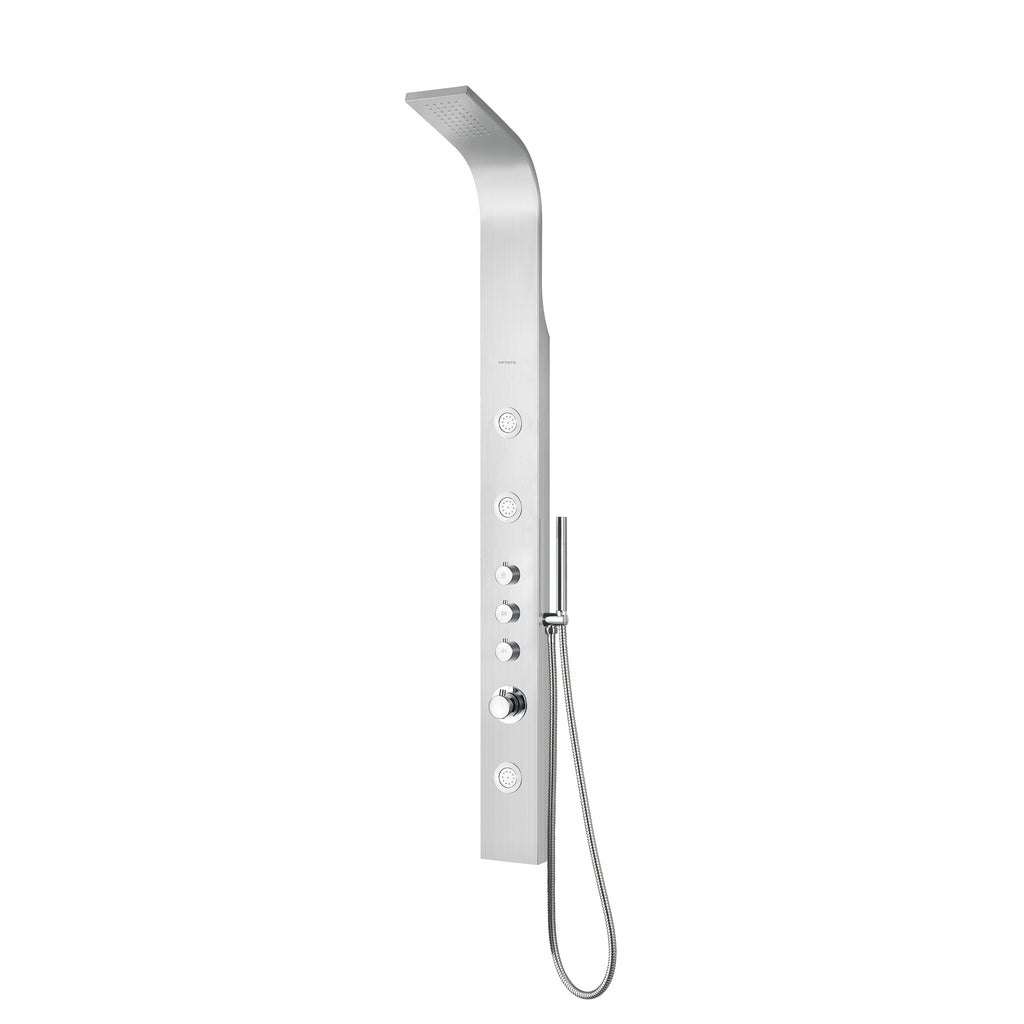 INFINITE | SABRE Shower Columns | Stainless Steel