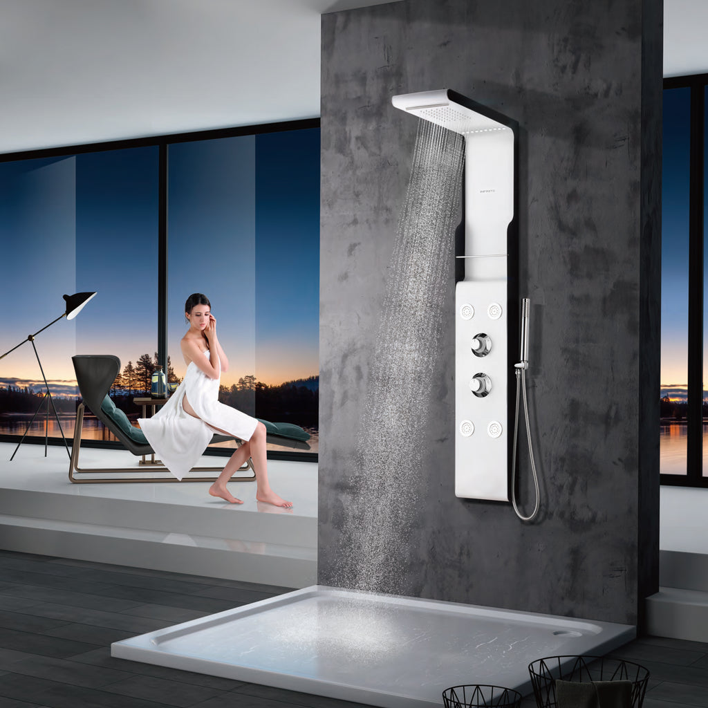 INFINITE | VISION Shower Columns | Stainless Steel