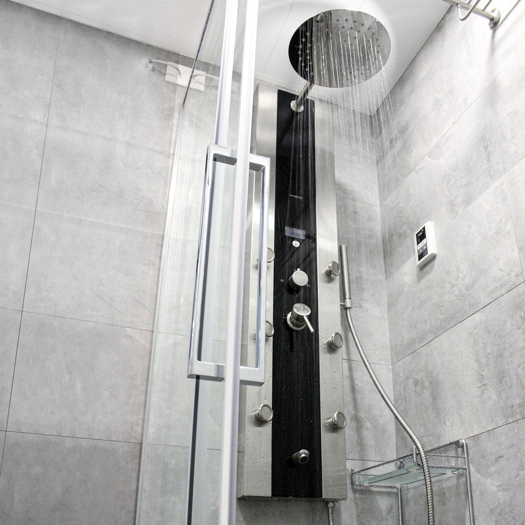 INFINITE | STORM Shower Columns | Stainless Steel