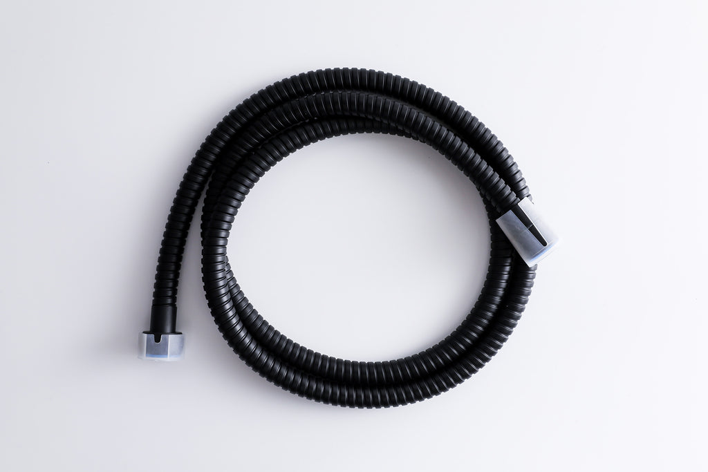 INFINITE | 1.5M Stainless Steel Black Shower Hose | Stainless Steel