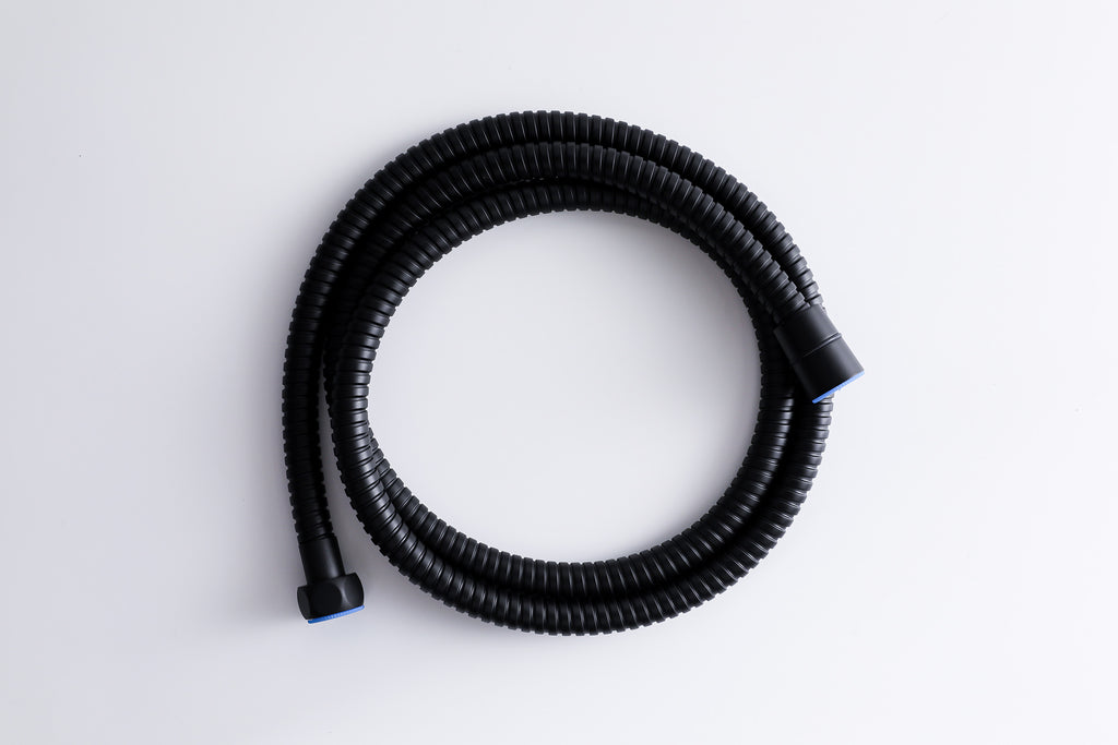 INFINITE | 1.5M Stainless Steel Black Shower Hose | Stainless Steel