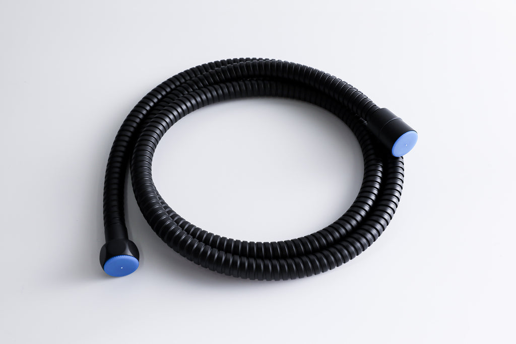 INFINITE | 1.5M Stainless Steel Black Shower Hose | Stainless Steel