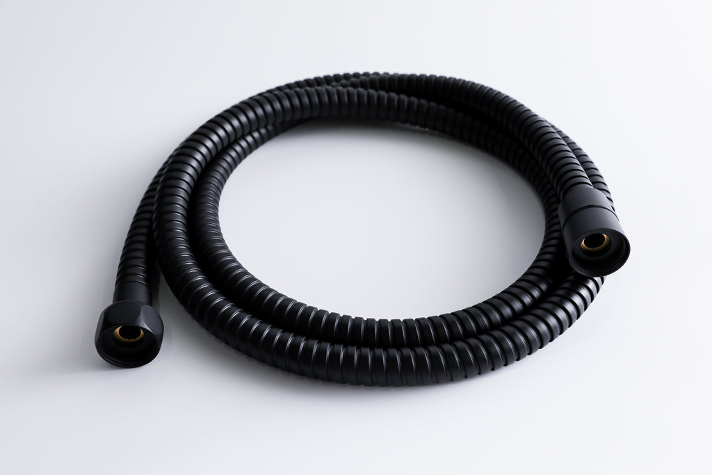 INFINITE | 1.5M Stainless Steel Black Shower Hose | Stainless Steel