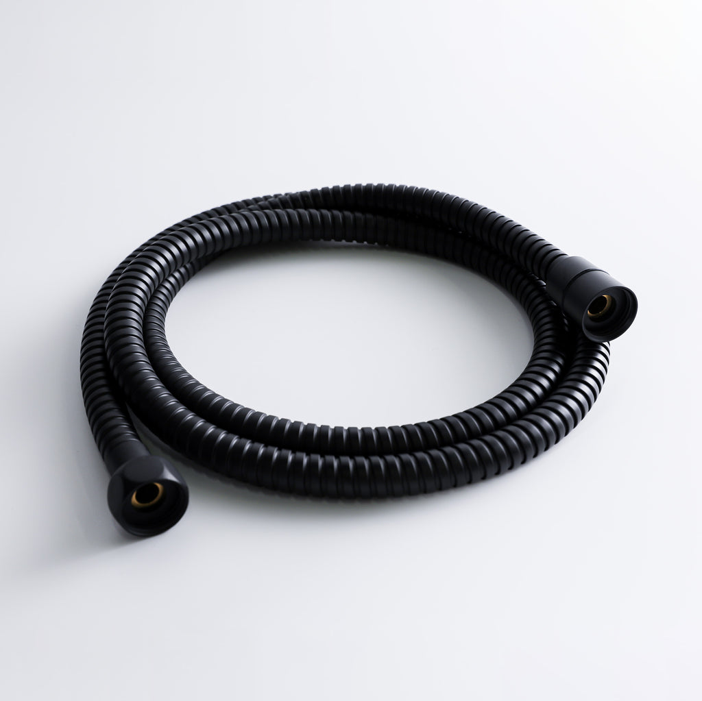 INFINITE | 1.5M Stainless Steel Black Shower Hose | Stainless Steel