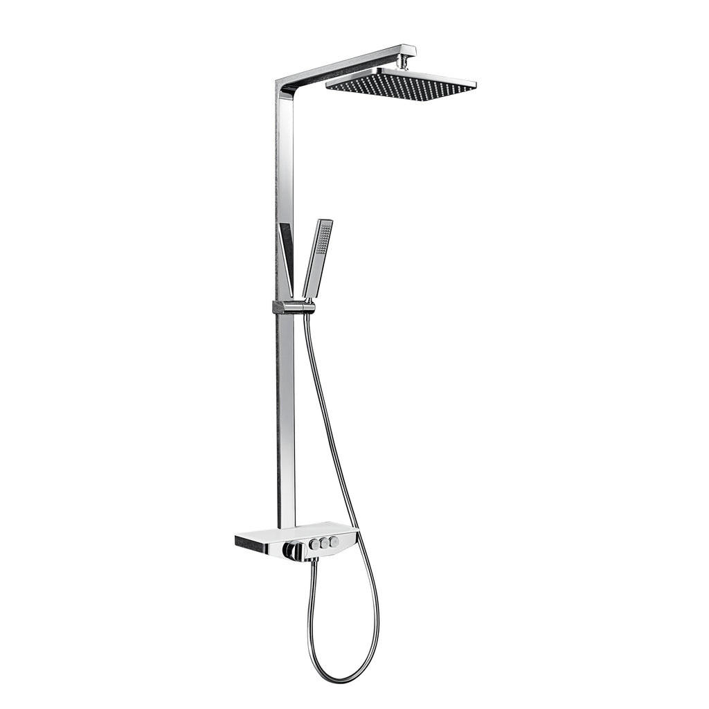 INFINITE | VIENNA Shower Set with Rainfall | Stainless Steel