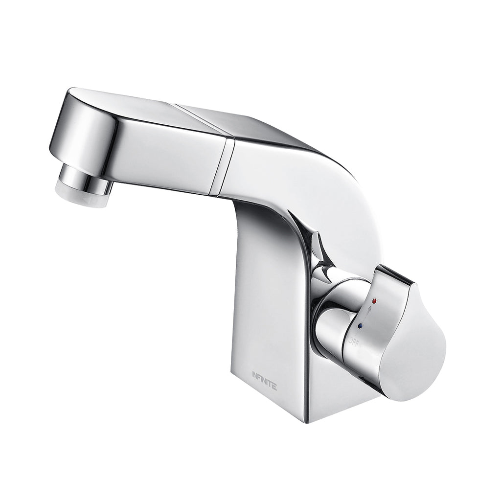 INFINITE | LINZ Basin Faucet (Strechable Head) | Brass