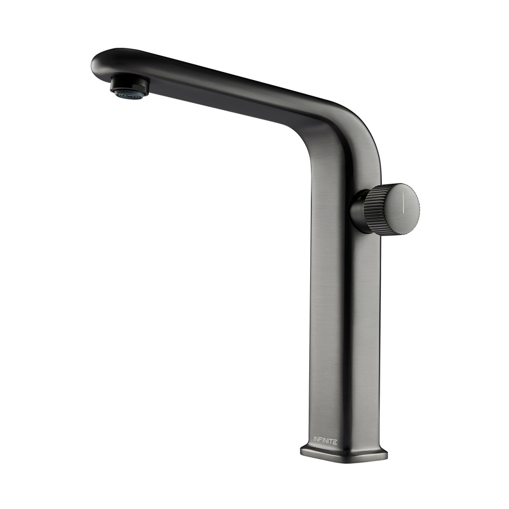 INFINITE | GRAZ Overcounter Basin Faucet | Brass