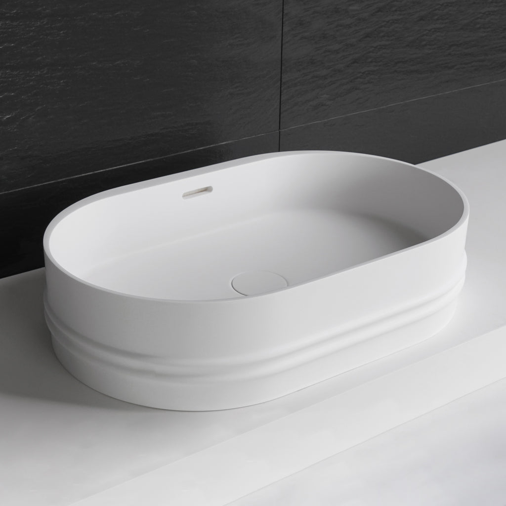 INFINITE | Foggia 55 Overcounter Washbasin | INFINITE Solid Surfaces