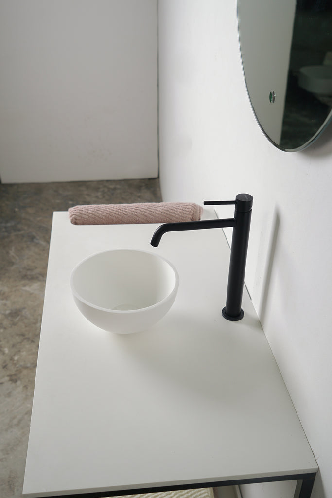 INFINITE | Super Thin Edge 24.5 | Overcounter Washbasin | INFINITE Solid Surfaces