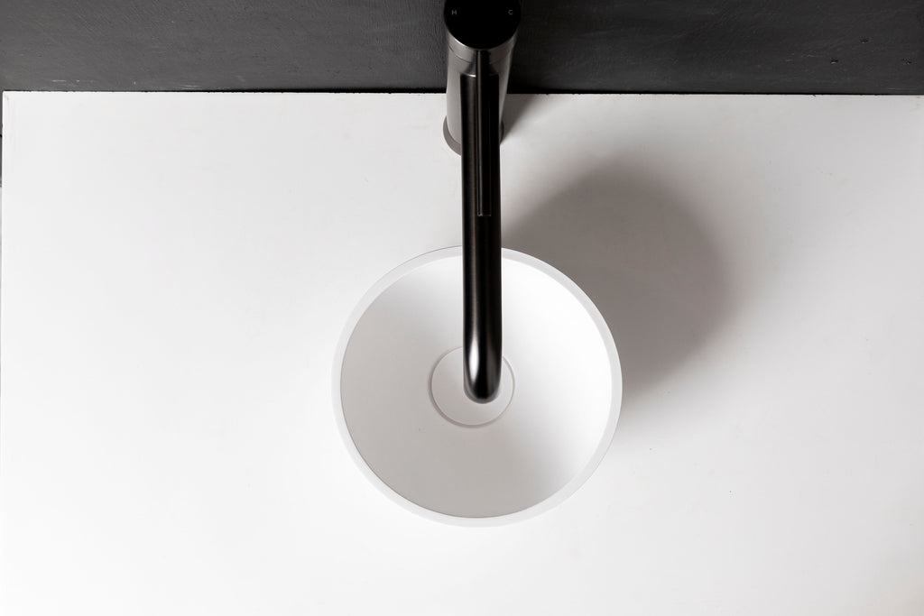 INFINITE | Super Thin Edge 22 | Overcounter Washbasin | INFINITE Solid Surfaces