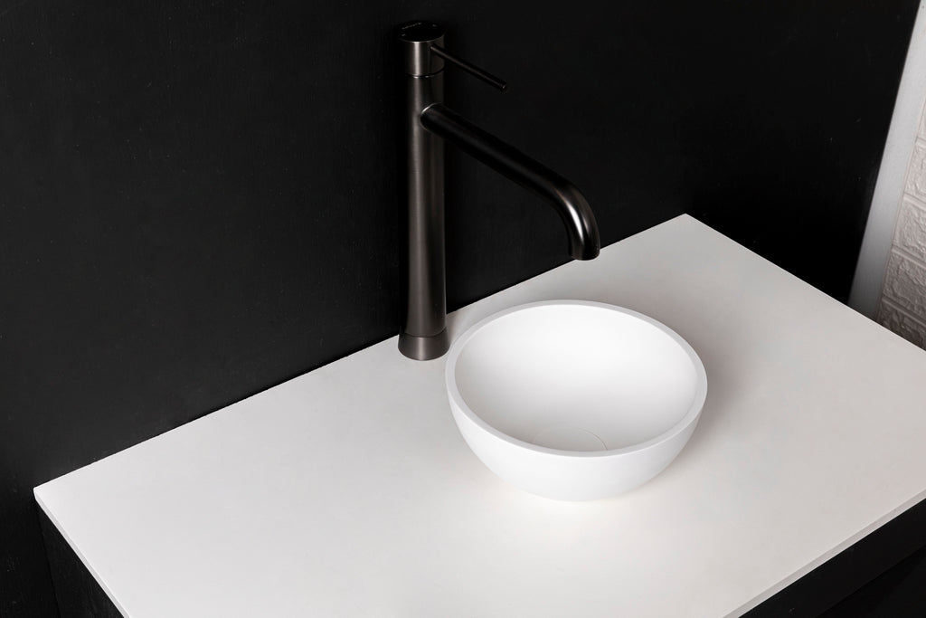 INFINITE | Super Thin Edge 22 | Overcounter Washbasin | INFINITE Solid Surfaces