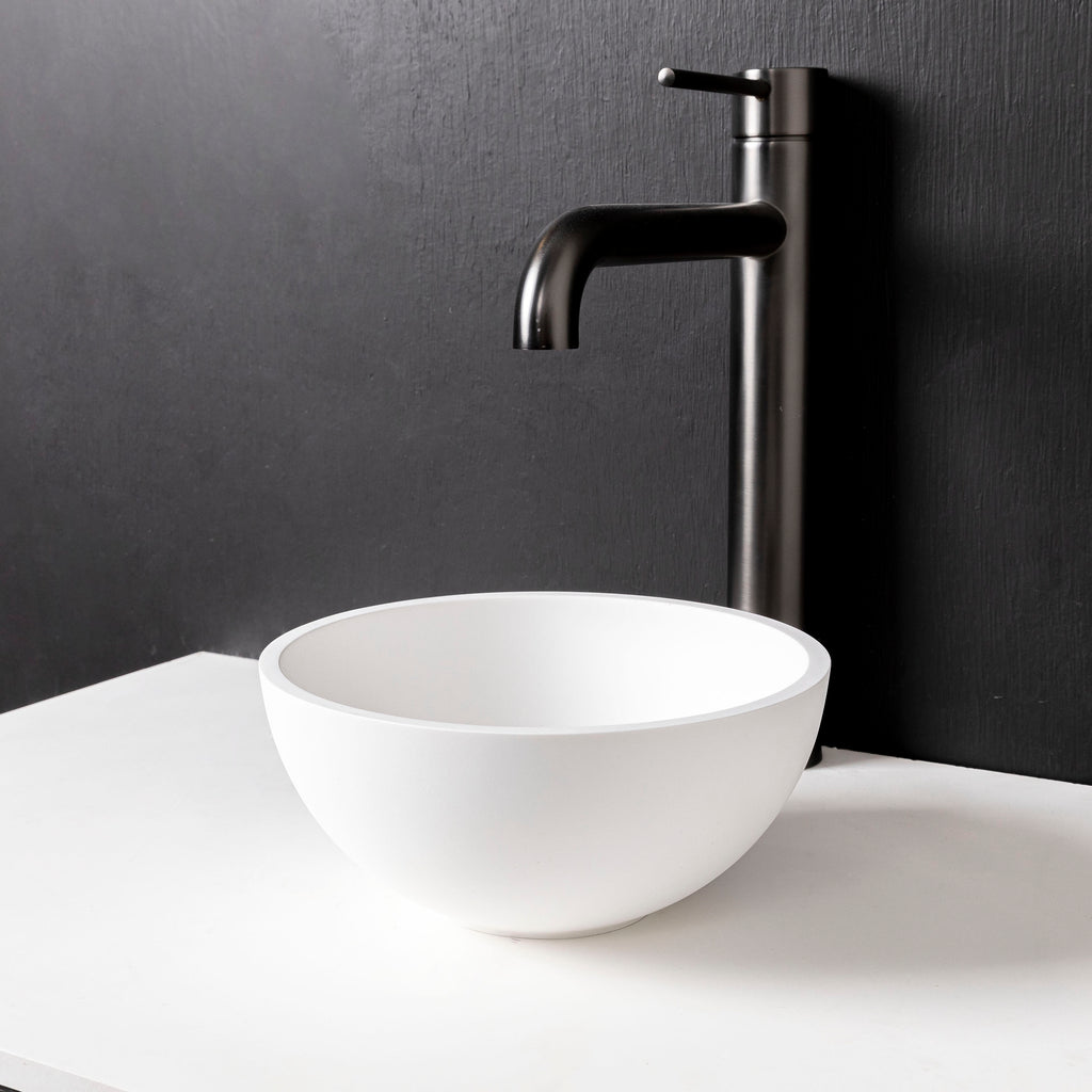 INFINITE | Super Thin Edge 22 | Overcounter Washbasin | INFINITE Solid Surfaces