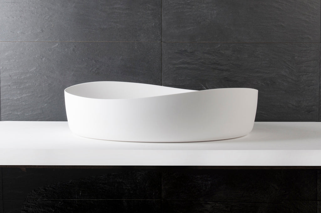 INFINITE | SolidHarmony 60 | Overcounter Washbasin | INFINITE Solid Surfaces