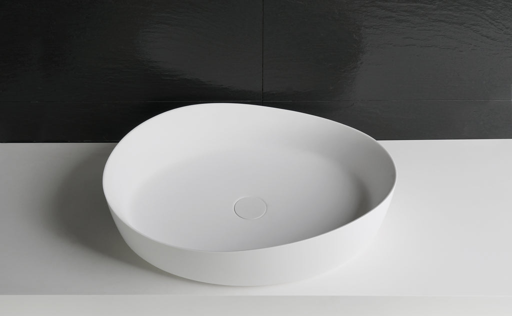 INFINITE | SolidHarmony 60 | Overcounter Washbasin | INFINITE Solid Surfaces