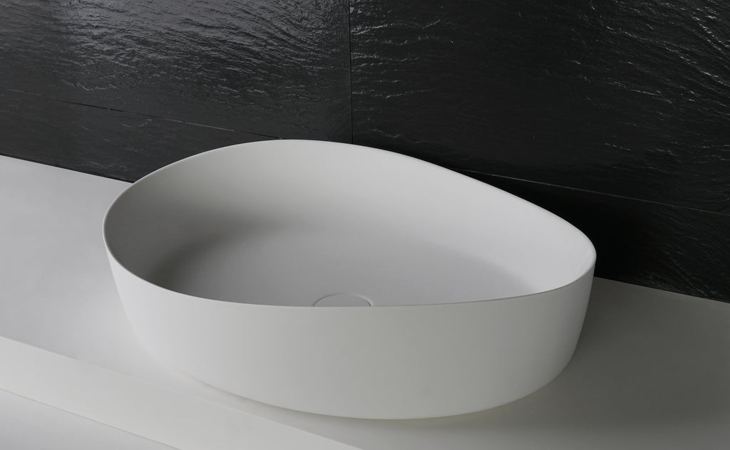 INFINITE | SolidHarmony 60 | Overcounter Washbasin | INFINITE Solid Surfaces