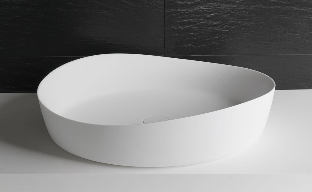 INFINITE | SolidHarmony 60 | Overcounter Washbasin | INFINITE Solid Surfaces